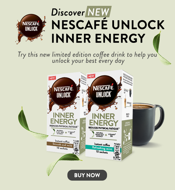 Discover new Nescaf´ Unlock Inner Energy. Try this new limited edition coffee drink to help you unlock your best every day. Buy now