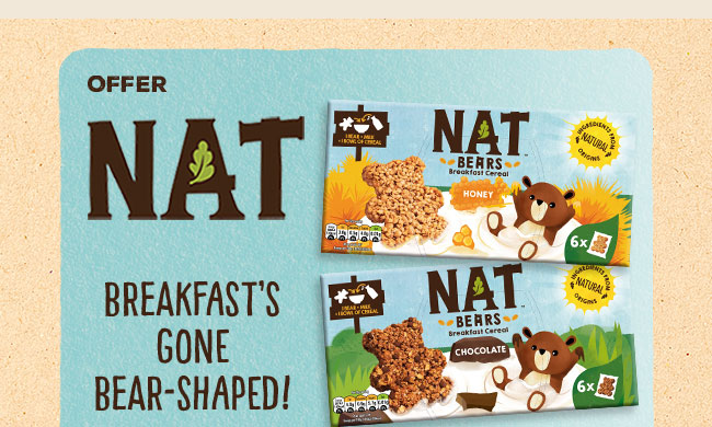 NAT - Breakfast's gone bear-shaped!