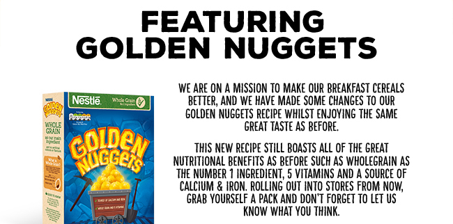 Featuring Golden Nuggets. Find out more