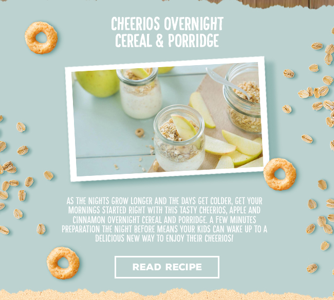 Cheerios Overnight Cereals & Porridge